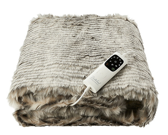 Dreamcatcher deluxe luxurious faux on sale fur electric heated throw